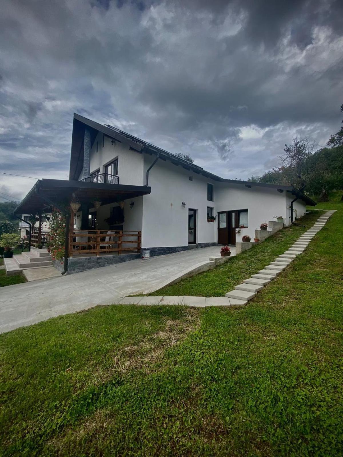 ホテル Casa Alex Curtea de Argeş エクステリア 写真